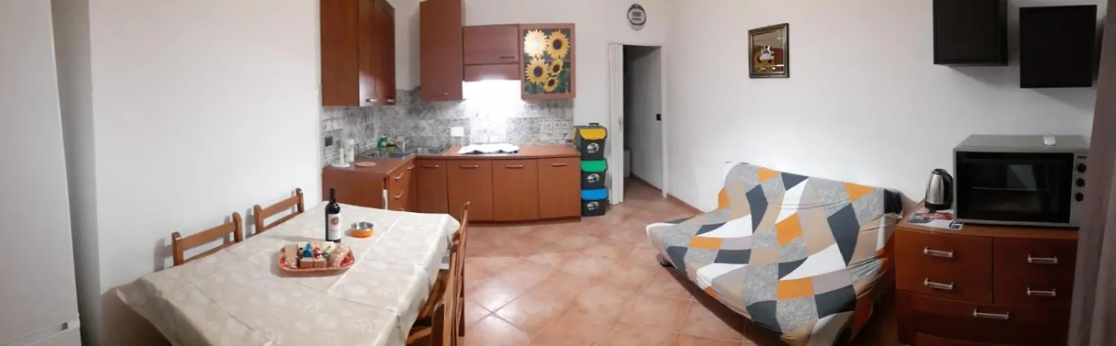 Apartmán Appartamento Tramonto Rosso Katánie